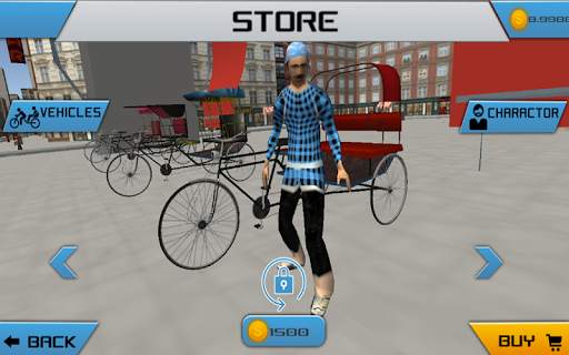Becak Simulator Indonesia 3D screenshot 3