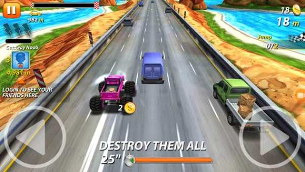 Burn Road Car Racing screenshot 4