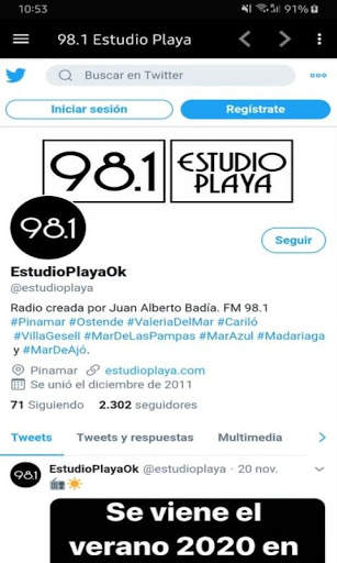 98.1 ESTUDIO PLAYA screenshot 4