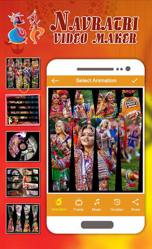 Navratri Video Maker:Navratri Garba Video Maker screenshot 6