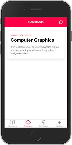 Classroom App screenshot 4