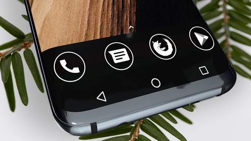 Monoic Icon Pack: White, Monotone, Minimalistic screenshot 5