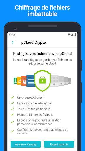 pCloud: stockage en ligne gratuit screenshot 5