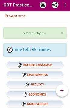 JAMB CBT Practice 2020 (Online) 2 تصوير الشاشة