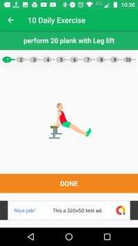 10 Daily Exercise screenshot 3