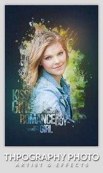 Typography Photo Artist Effects screenshot 7