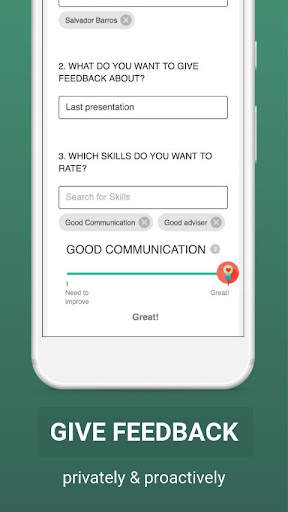 TapMyBack - Employee Feedback screenshot 2