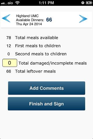 CTS Meal Tracker скриншот 5