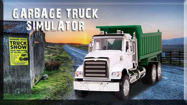 Real Garbage Dumper Truck Driving Simulator screenshot 1