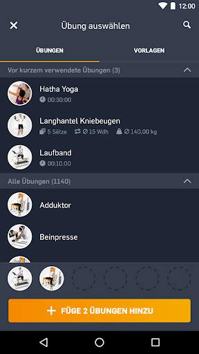 EGYM Fitness App screenshot 1