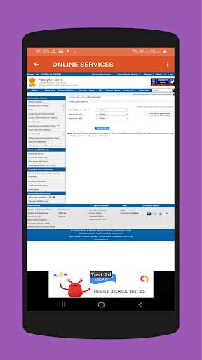 online services screenshot 3