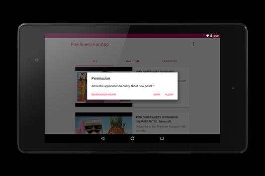 PinkSheep FanApp screenshot 1