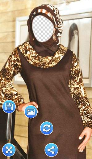 Hijab Queen Photo Frames screenshot 4