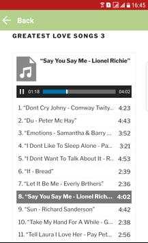 Greatest Love Songs MP3 screenshot 7