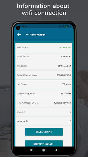 WiFi Signal Strength Meter screenshot 5
