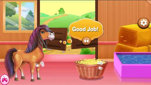 Pet house cleaning - Animals games screenshot 1