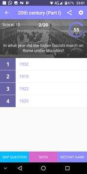 History Quiz - Thinkorie Quiz in History screenshot 4