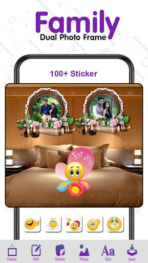 Family Dual Photo Frame screenshot 3