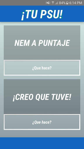 Tu Psu Calculadora screenshot 1