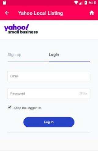 All business site browser screenshot 3