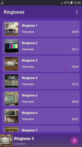Television - RINGTONES and WALLPAPERS screenshot 1