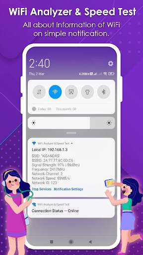 Auto Connect Wifi & Speed Test screenshot 4