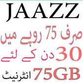 Jaazz Internet Packages icon