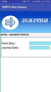 RSRTC Bus Enquiry screenshot 5