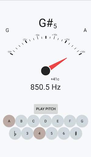 Chromatic Tuner and Tone Maker screenshot 2