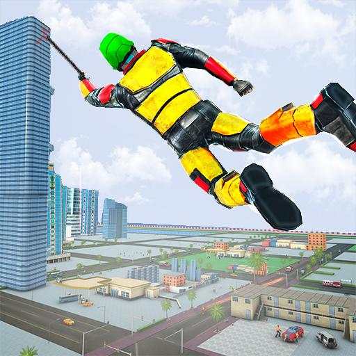 Bodyguard Robot Rope hero – Robot Crime Simulator 2.0