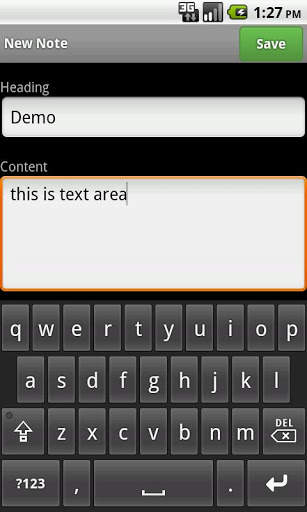 My Notepad screenshot 3