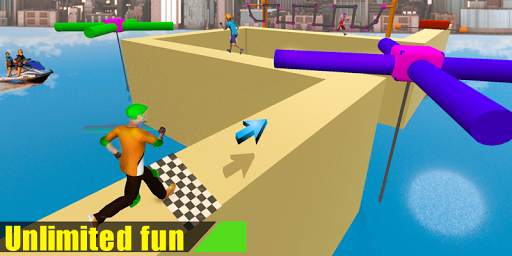 Extreme Fun Run Racing 3D screenshot 2