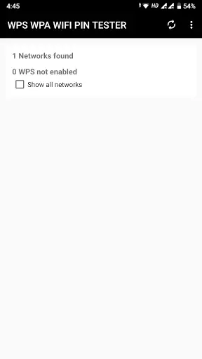 WPS WPA WIFI PIN TESTER - NO ROOT screenshot 1