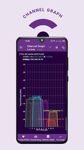 WiFi  Analyzer app 2021 screenshot 3