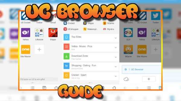 Tips And Guide For UC Browser screenshot 1