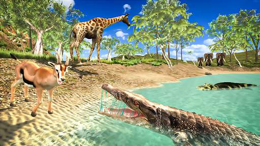 Angry crocodile beach attack स्क्रीनशॉट 4