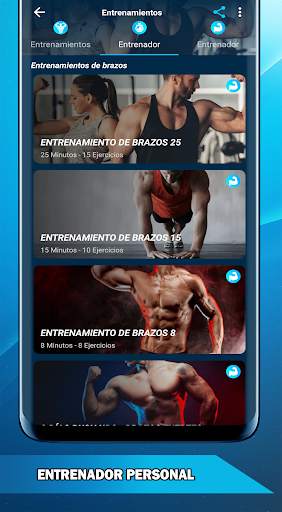 Entrenamiento de Brazos - Ejercicios de Bíceps screenshot 4
