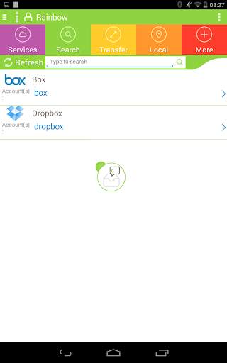 Rainbow - Best cloud storage app 7 تصوير الشاشة