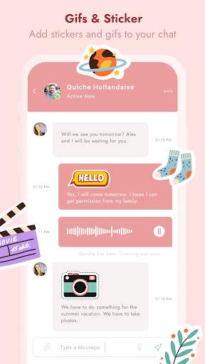 Social Ringtone, Wallpapers screenshot 5