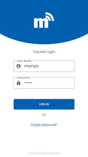 TrackIM screenshot 1