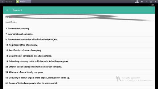 Company law 2013 screenshot 4
