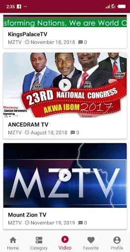 Mount Zion TV Network & Forum screenshot 2