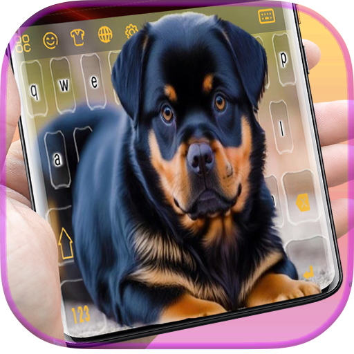 Rottweiler Dog Keyboard icon
