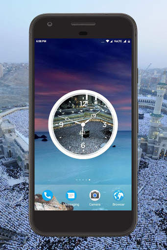Mecca Clock Live Wallpaper 3 تصوير الشاشة