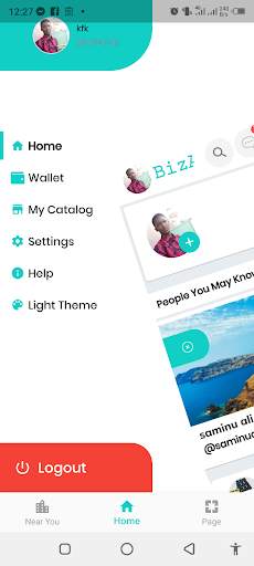 BizApp screenshot 2