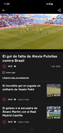 OneFootball Resultados en vivo screenshot 6