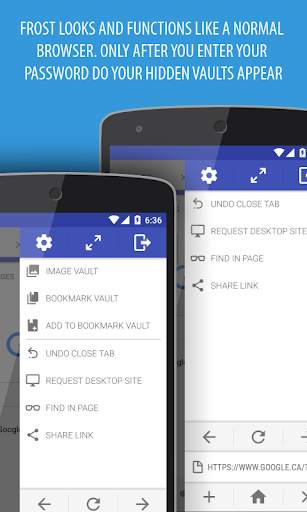 Frost - Private Browser screenshot 3