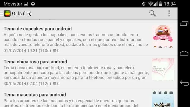 Themes for Android screenshot 5