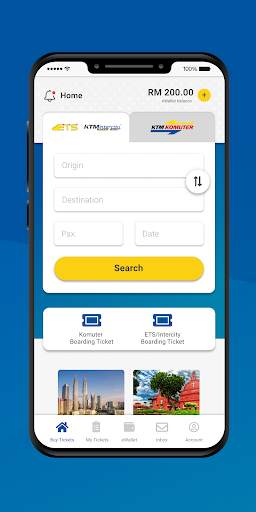 KTMB Mobile screenshot 1