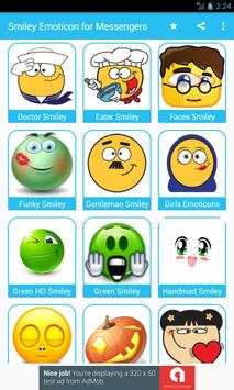 Smiley Emoticon for Messengers screenshot 8